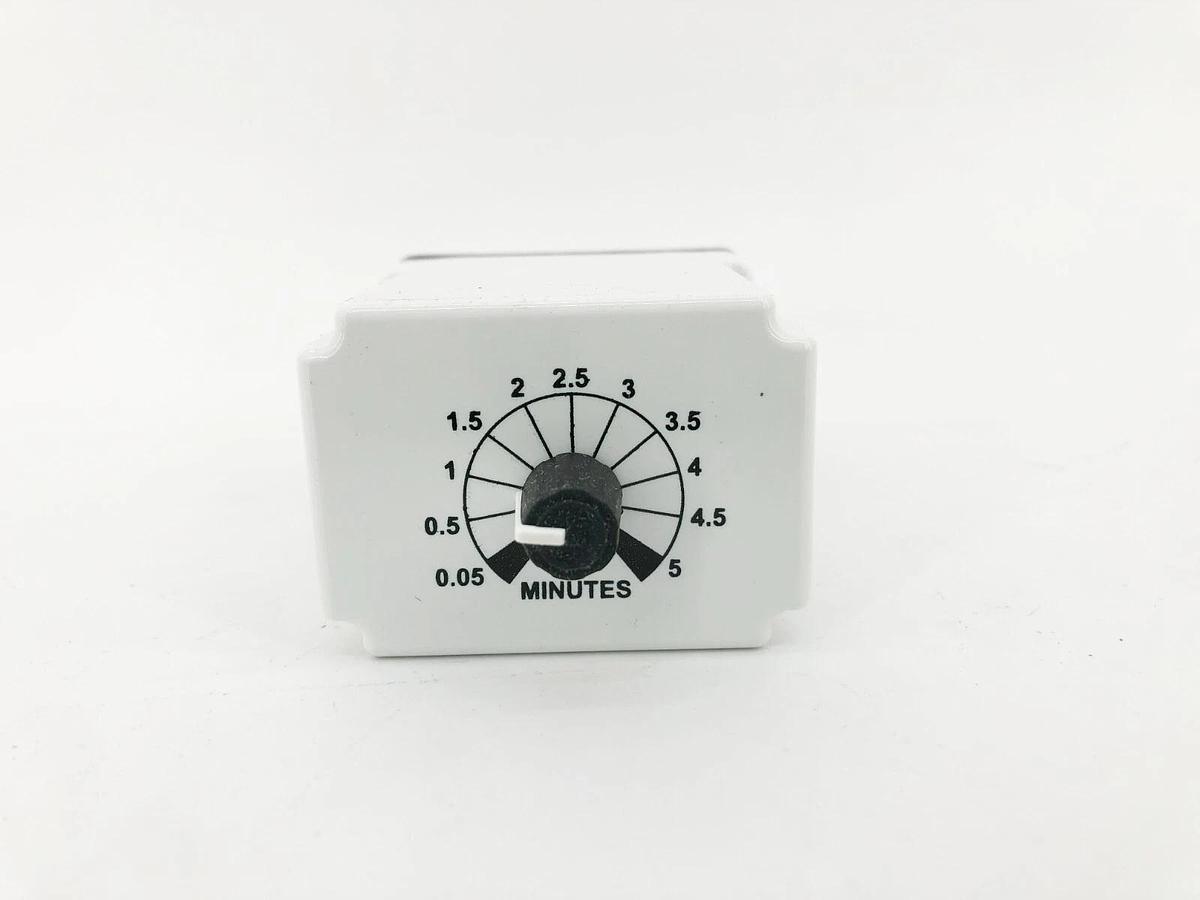 New Dayton EGC9 Time Delay Relay 120VAC/DC 0.05-5 min.