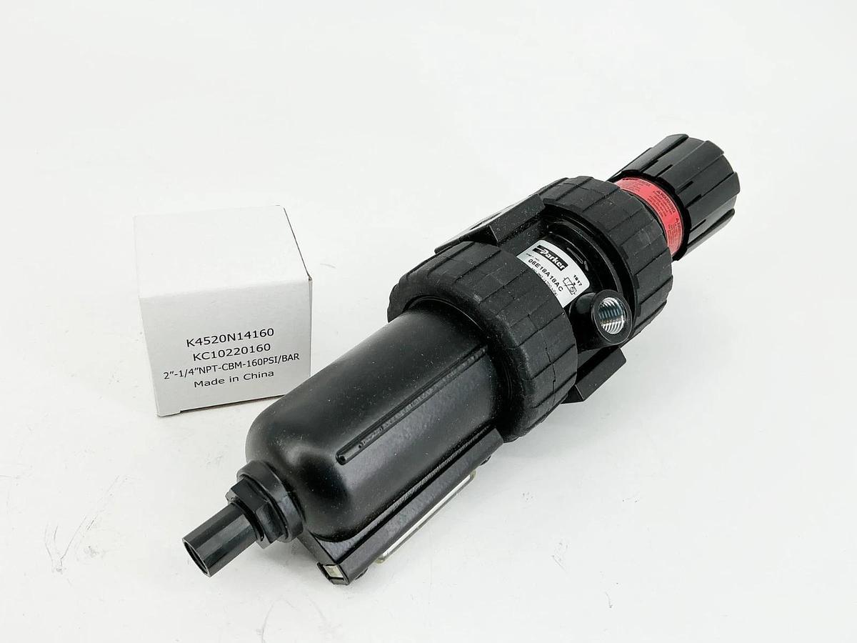 New Parker 06E18A18AC Pressure Regulator 1/4"NPT 250PSI 175F 1700kPA
