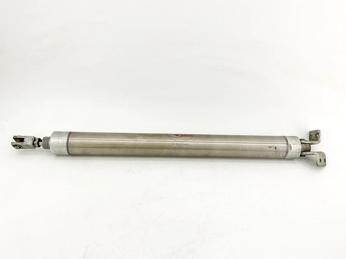 Used Bimba RD-2415-DP Pneumatic Cylinder 15" Stroke Stainless Steel