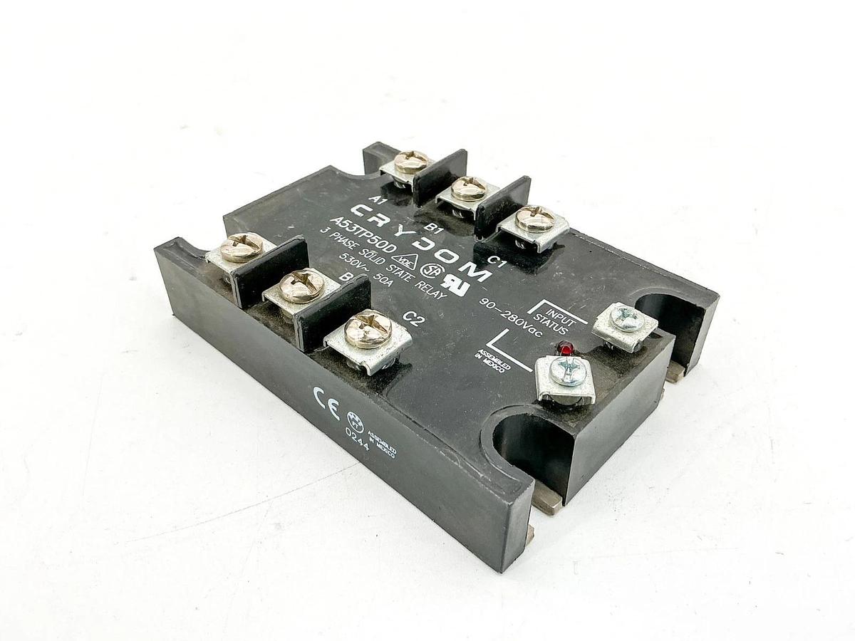 New Crydom A53TP50D Solid State Relay 3PH 530V 50A - No Box
