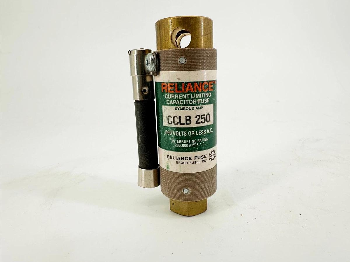 New Reliance CCLB-250 Brush Current Limit. Capacitator Fuse 250A 660V - No Box