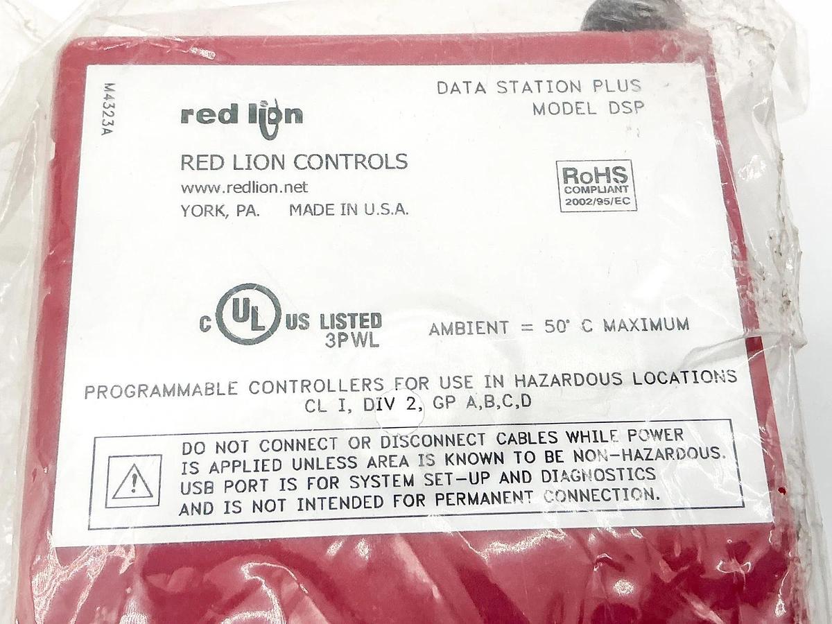 New Red Lion Controls DSP Data Station Plus - No Box