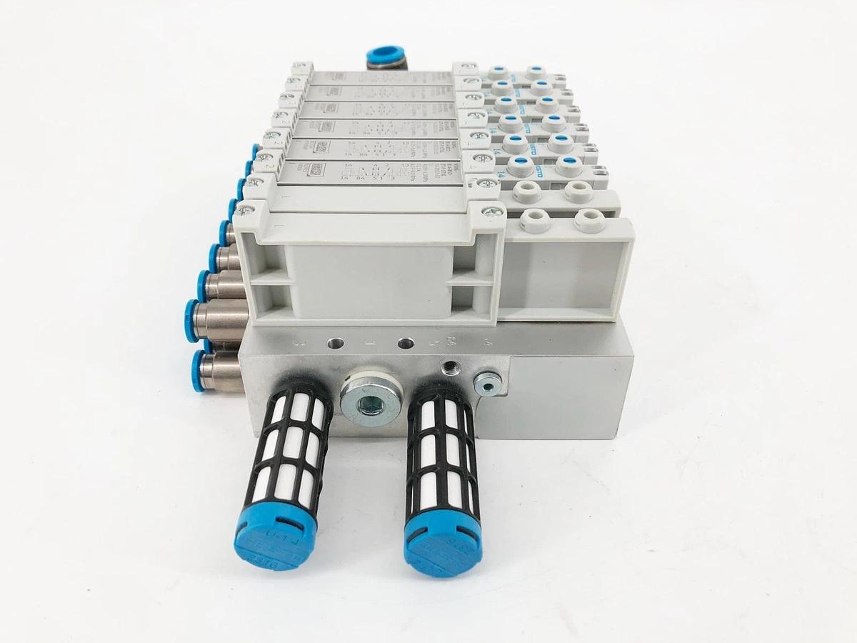 New Festo VTUG-14-MSDR-S8-B1T-25V20-Q12LA-UR-Q8S-6JLL Valve 595576 - No Box
