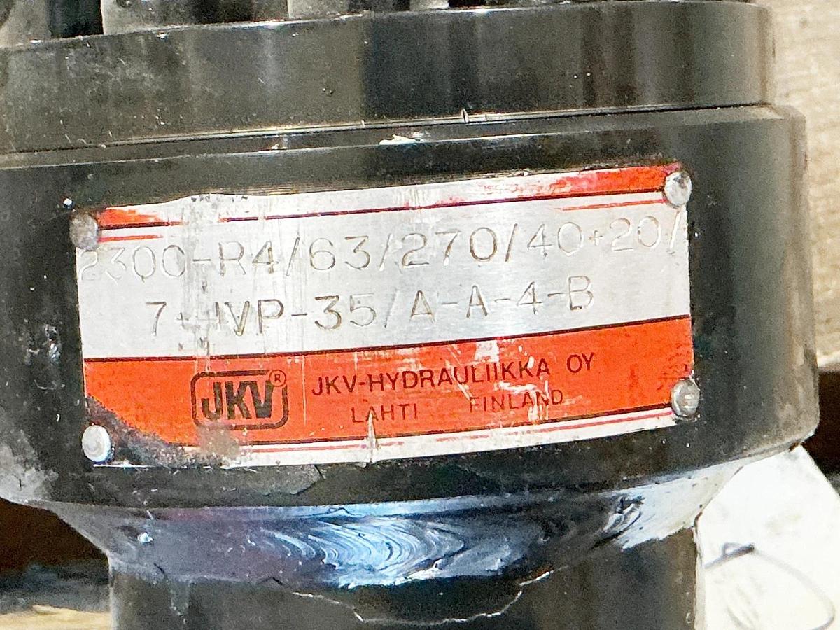 Used JKV Hydrauliikka 2300-R4/63/270/40+20/7+HVP-35/A-A-4-B Hydraulic Cylinder