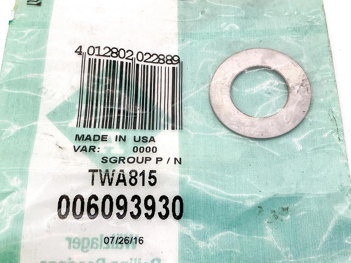 New Lot of 7 INA TWA815-HLAE Thrust Washer 006093930