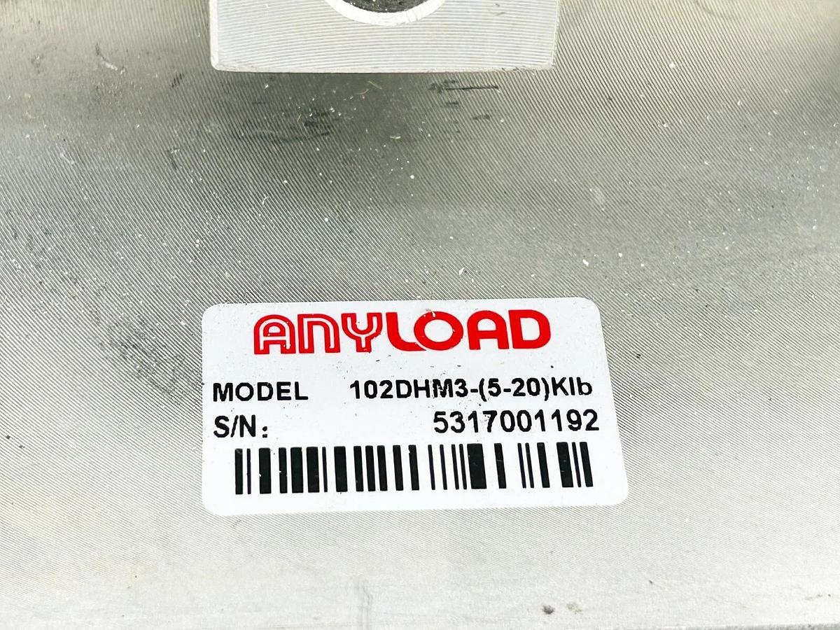 New Anyload 102DHM3-(5-20)KLB Compression Weigh Module Double Ended Load Cell 5K