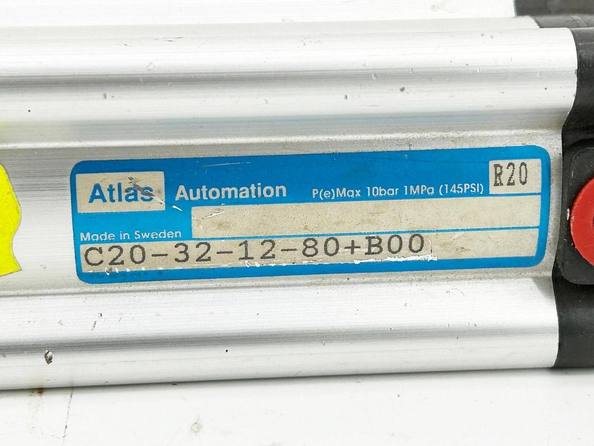 New Atlas C20-32-12-80+B00 Pneumatic Cylinder R20