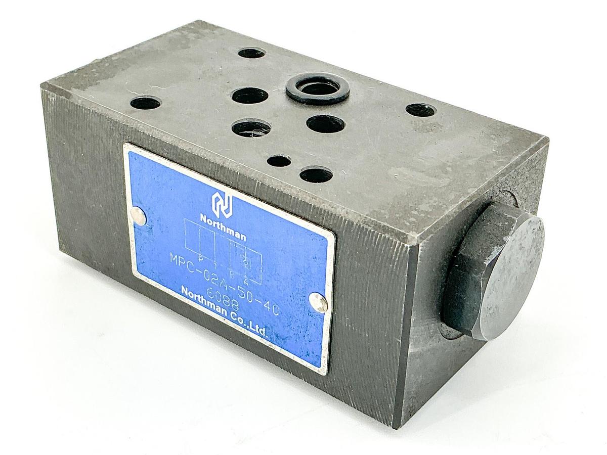 Used Northman MPC-02A-50-40 Pilot Operated Check Valve