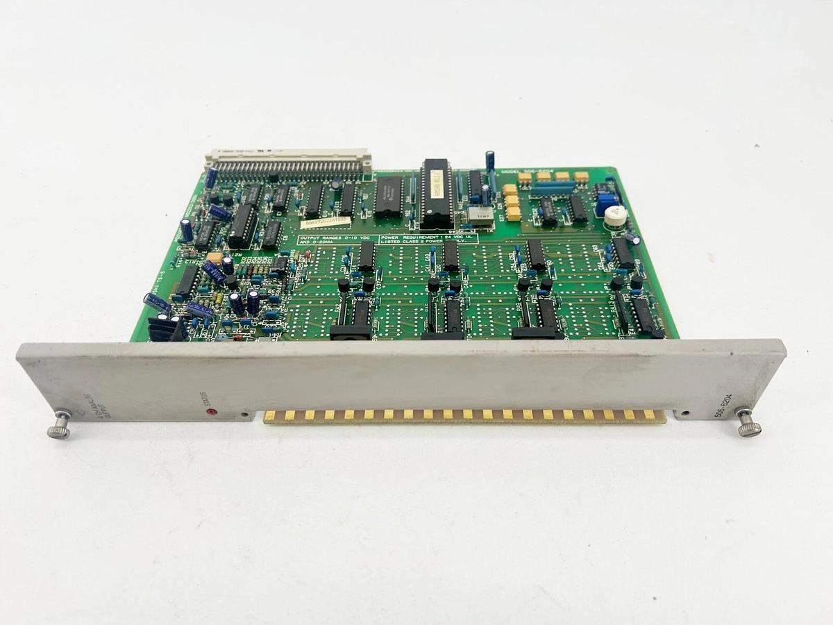Used Siemens 505-6204 Analog Outout Modue 4 CH