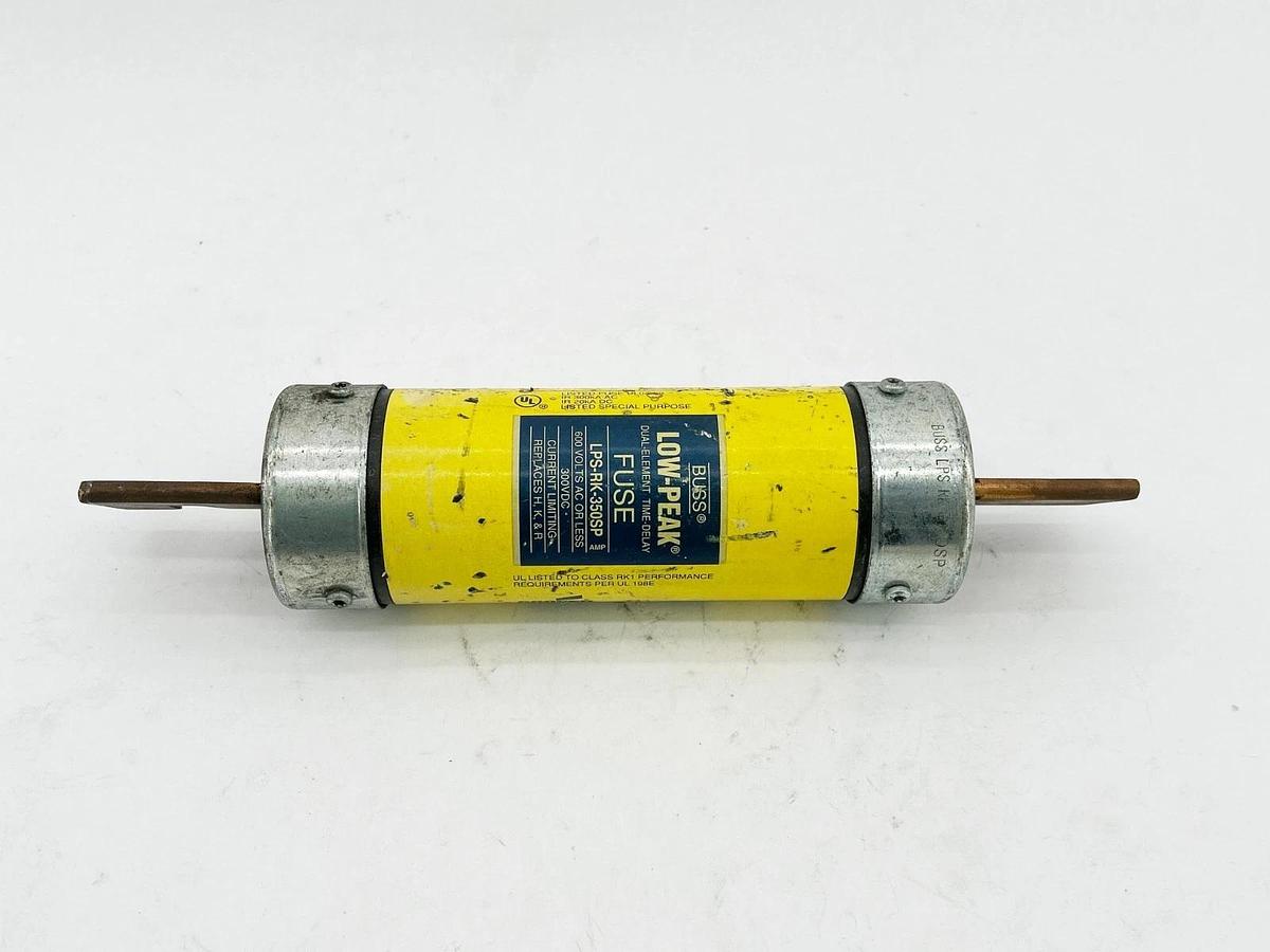 New Bussmann LPS-RK-350-SP Dual Element TIme Delay Fuse 350A 600V - No Box