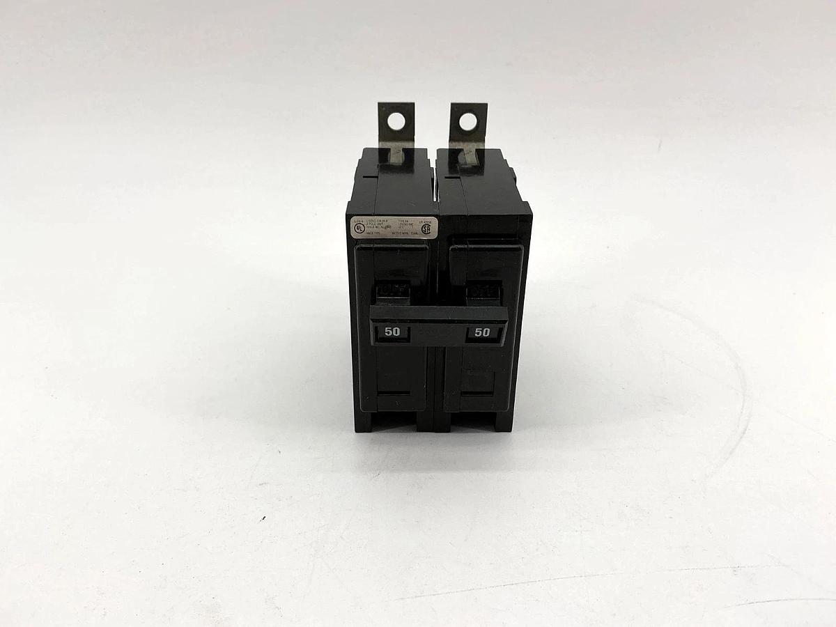 Used Cutler-Hammer BA250 Quicklag Circuit Breaker 50A 120/240VAC 2-Pole