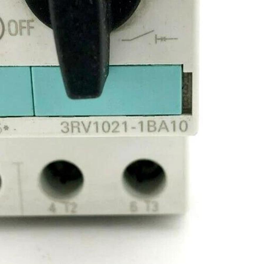 Used Siemens 3RV1021-1BA10 Circuit Breaker 600V 3 Pole 3PH