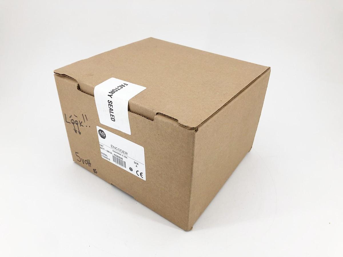 New Allen-Bradley 847T-DN1A-RG02048 Incremental Encoder 4.5-5.5V - Sealed Box