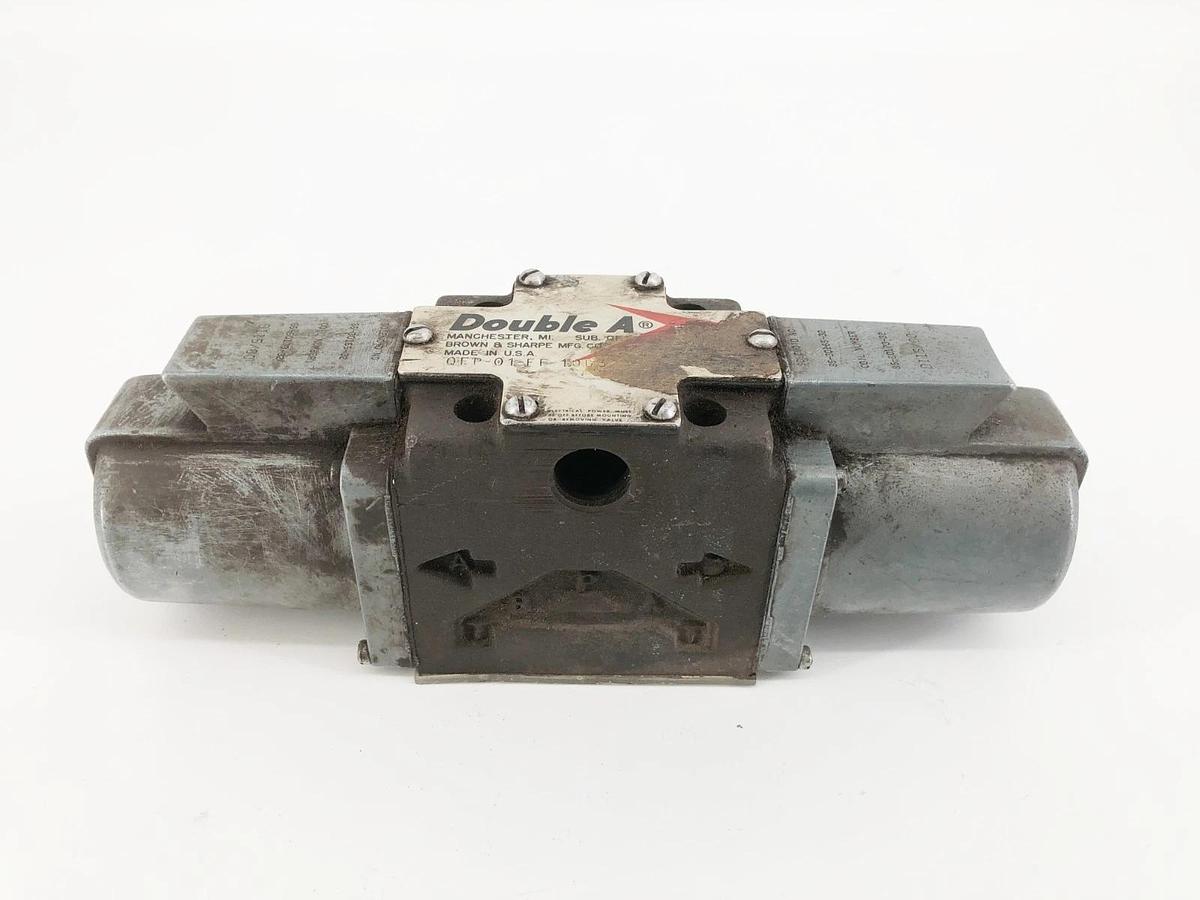 Used Double A QFP-01-FF-10D3 Solenoid Valve 115V QM-01-C-L-10D3