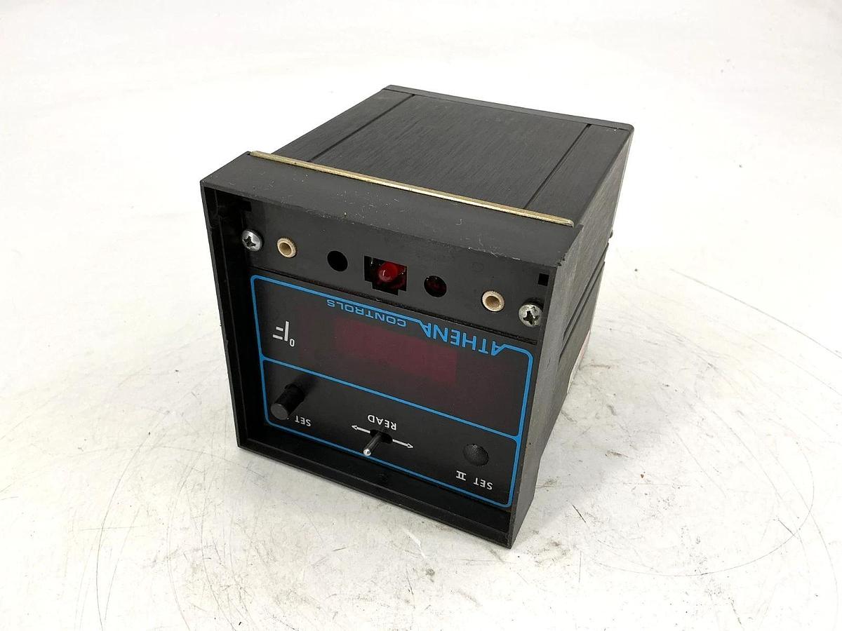 Used Athena Controls 4000-B Temp Controller 0-250F 7/5A 120/240VAC 1PH 50/60HZ 4000B