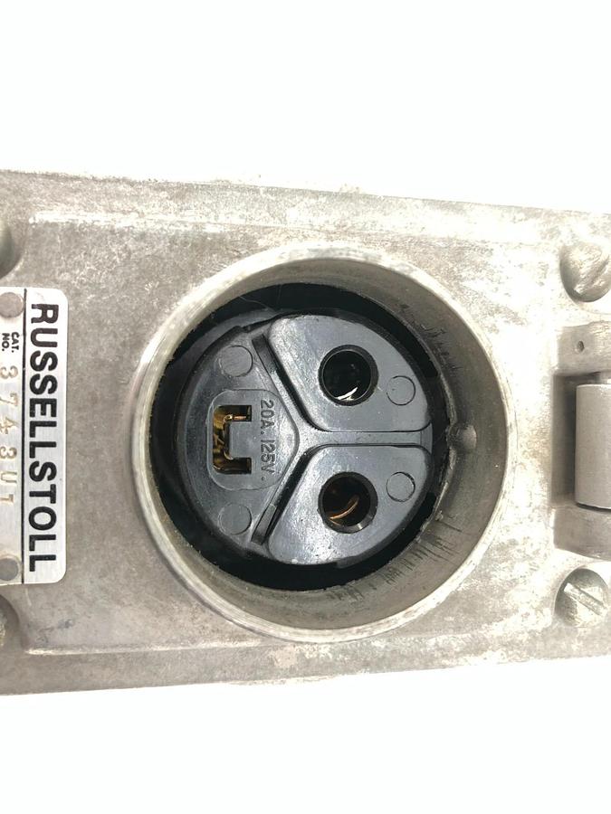 New Russellstoll 3743U1 Receptacle 20A 125V
