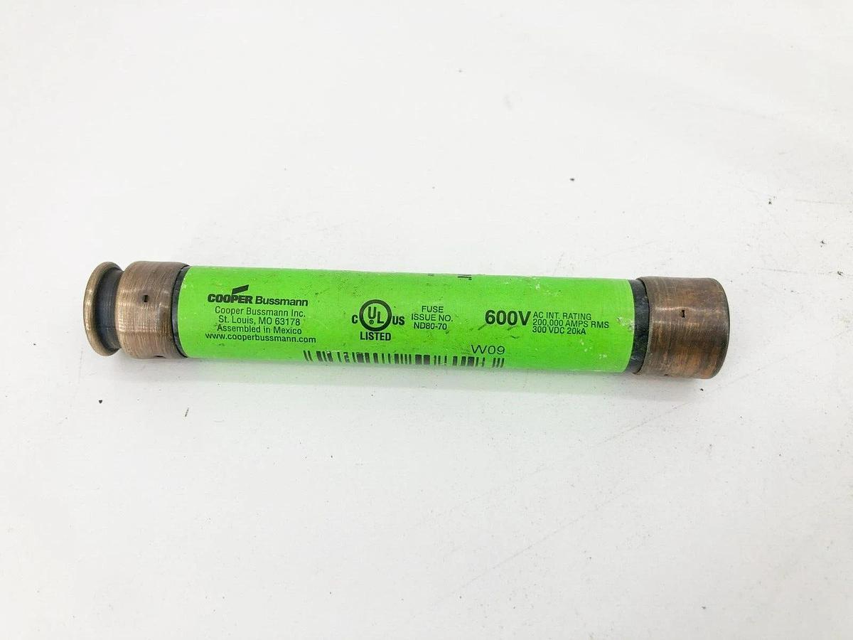 Lot of 5 New Bussmann FRS-R-3-1/2 Time Delay Fuses 3-1/2A 600V Class RK5