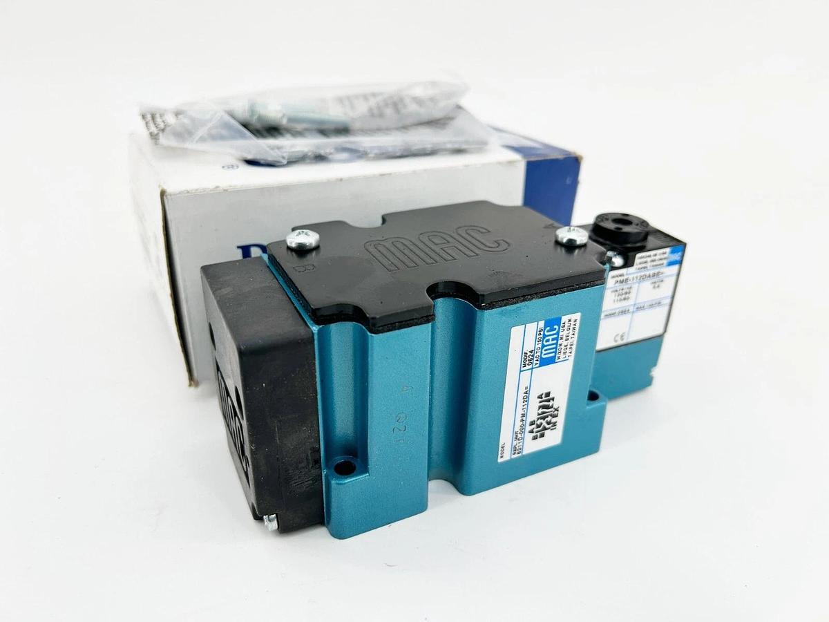 New MAC Valves 6311D-000-PM-112DA Solenoid Valve 120Vac 50/60Hz 150PSI