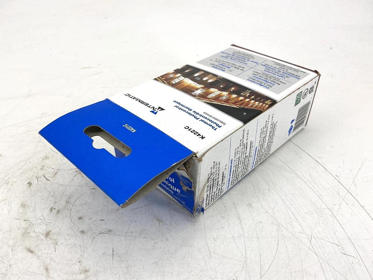 Used New Intermatic K4221C Thermal Photocontrol Sensor Swivel Mount 15A 120V 50/60HZ