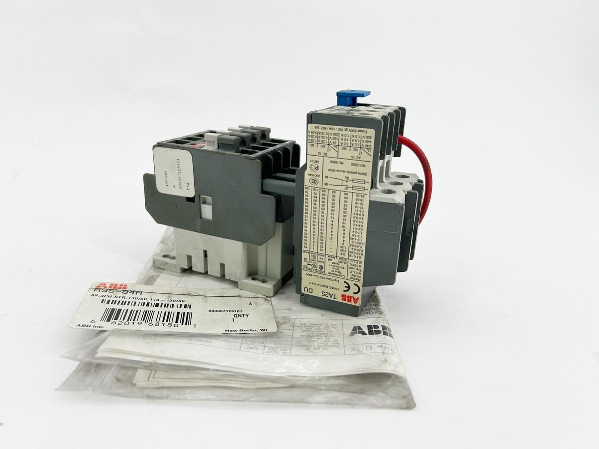 New ABB A9S-84M Starter 3PH 110/120V 50/60Hz A9