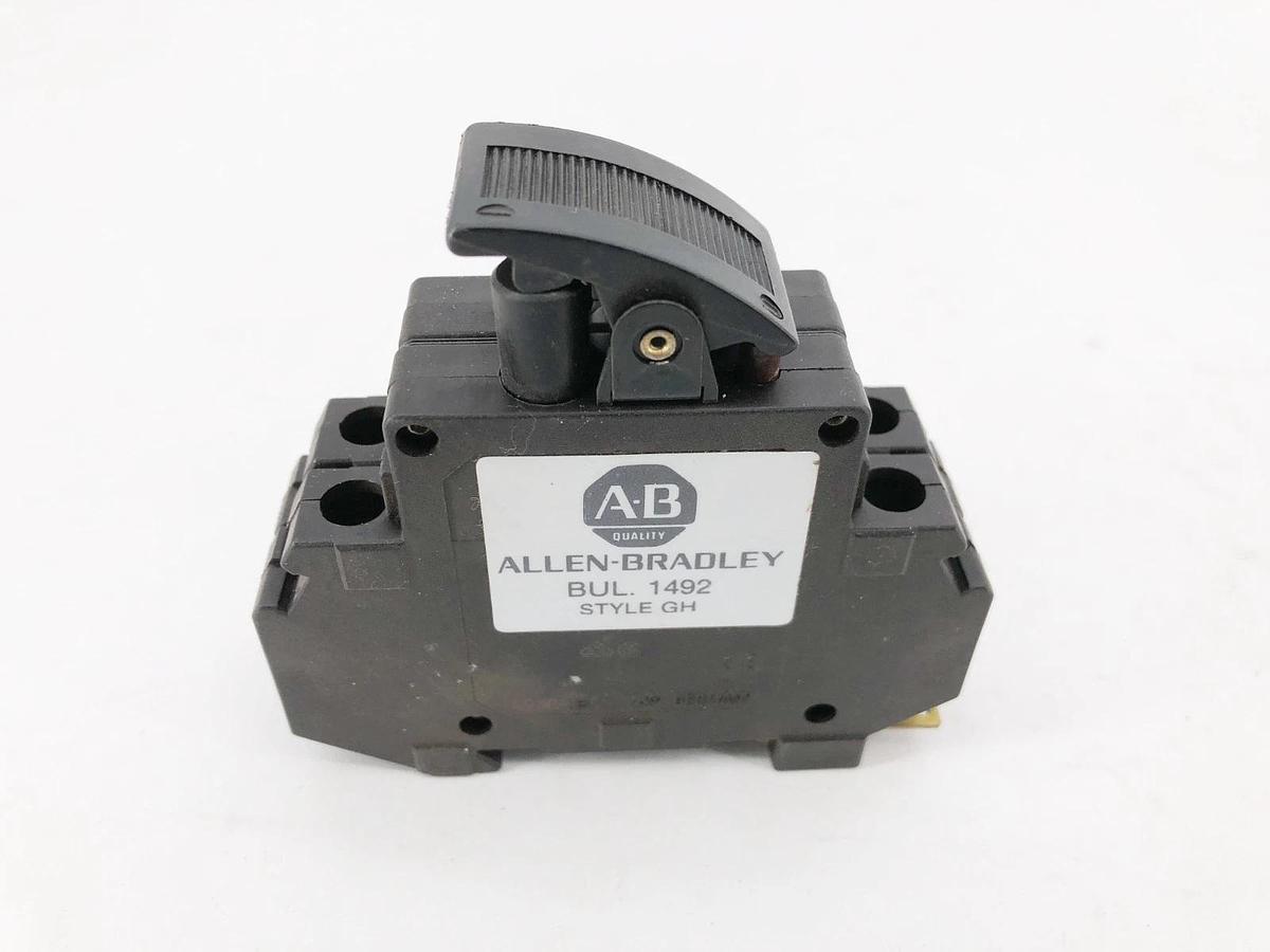 Lot of 3 New Allen-Bradley 1492-GHD050 Circuit Breakers 5A 250VAC 65VDC - No Box