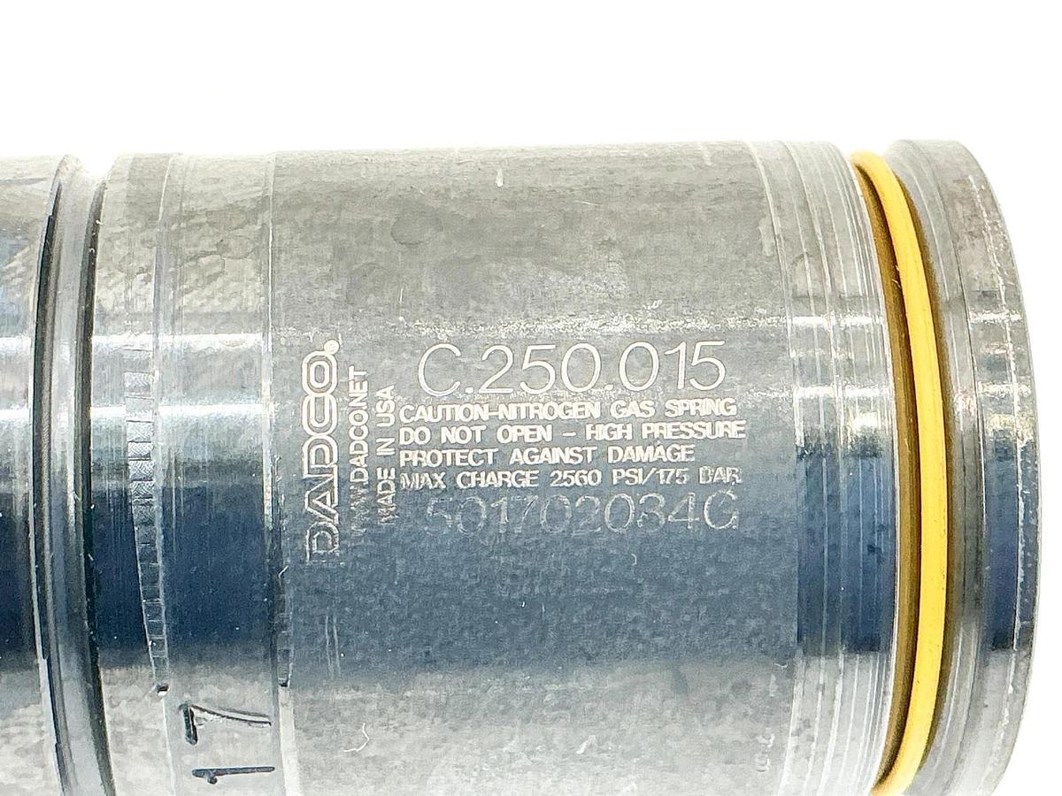 New DADCO C.250.015 Nitrogen Gas Spring 2560PSI 175Bar .15" Stroke