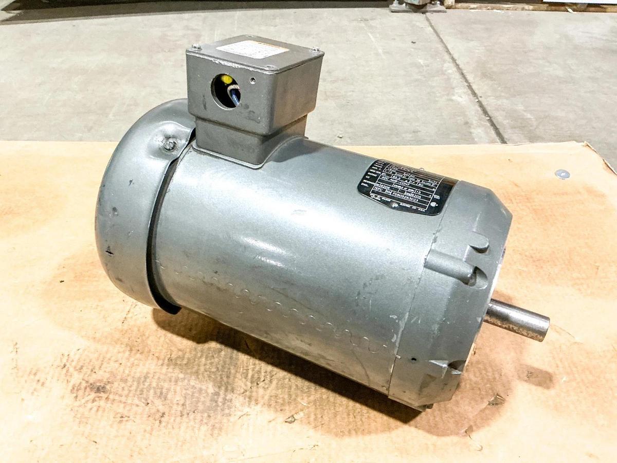 Used Baldor VM3615 Electric Motor 5HP 3PH 460V 1725RPM 36A13W415