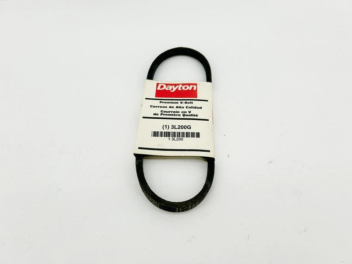 Lot of 3 New Dayton 3L200G Premium V-Belts