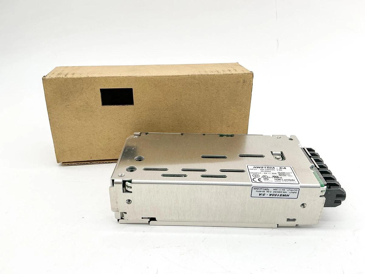 New TDK-Lambda HWS150A-5/A Power Supply 100-240VAC 2.0A