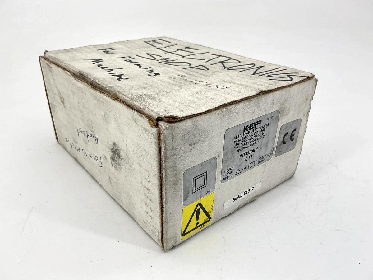 New KEP INT69RAL1 Electronic Counter Ratemeter V_41 12-24VDC 110VAC 50/60HZ