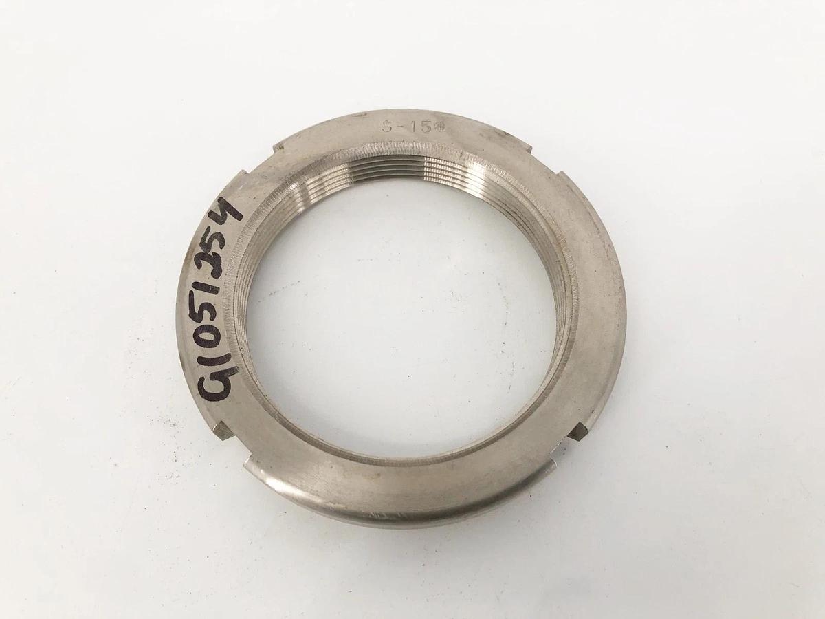 New Whittet-Higgens NS-15 Lock Nut 2.933-12 Thread 3.875" OD - No Box