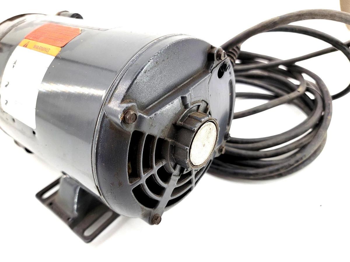 Used Dayton 8WG82 Jet Pump Motor W/ Teel 1P831 Transfer Pump 1/3HP 3450RPM 7A