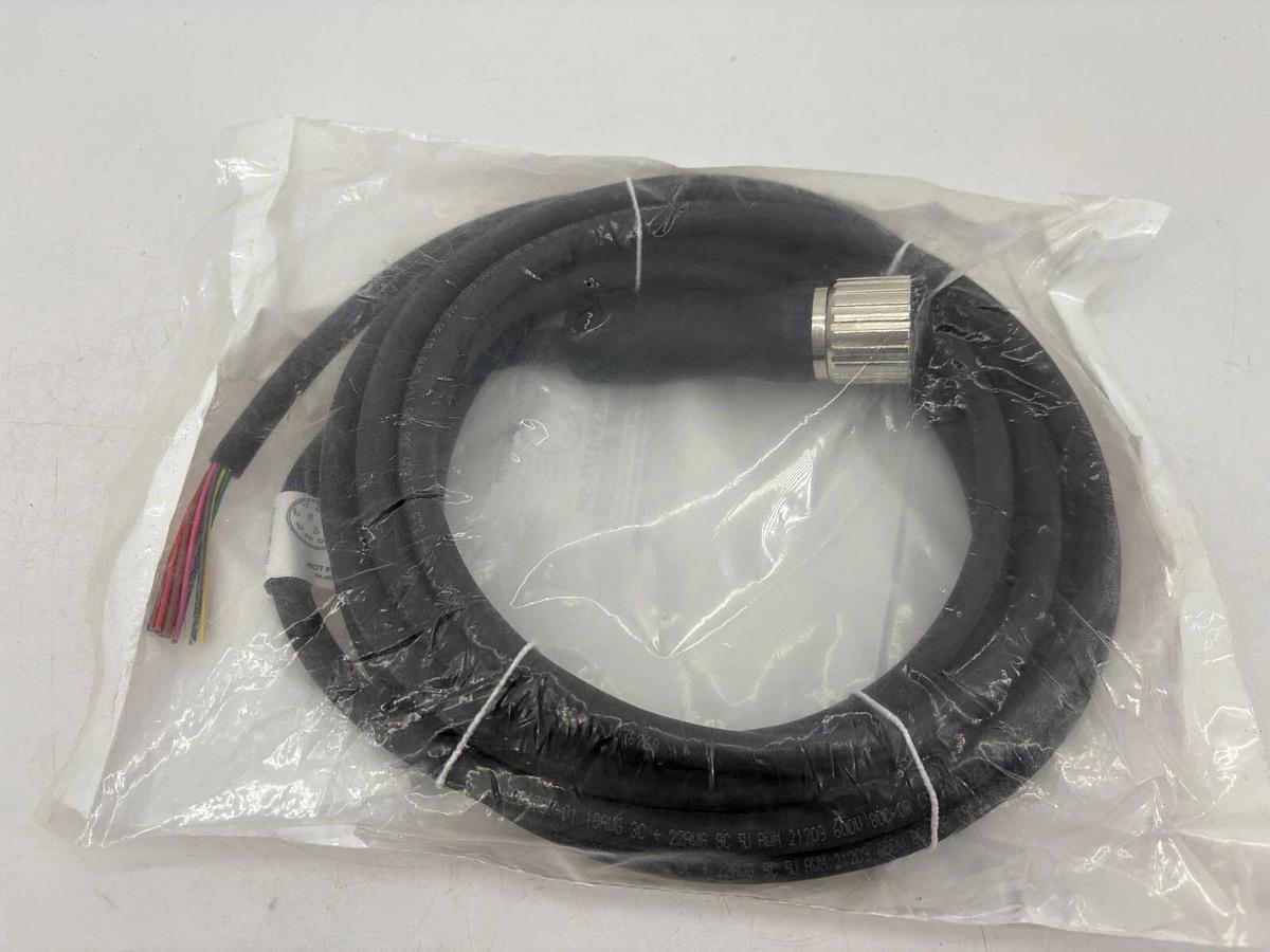 New Mencom MCVP-12FP-5M MCV Shielded Cable Cordset 12P 5m Length