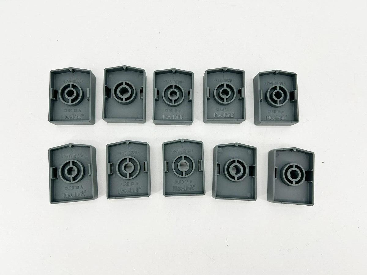 Lot of 10 New FlexLink XLRD 18 A Distance Pieces