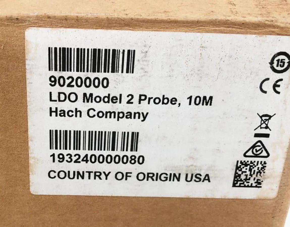 New Hach 9020000 Dissolved Oxygen Probe LDO Model 2 10m