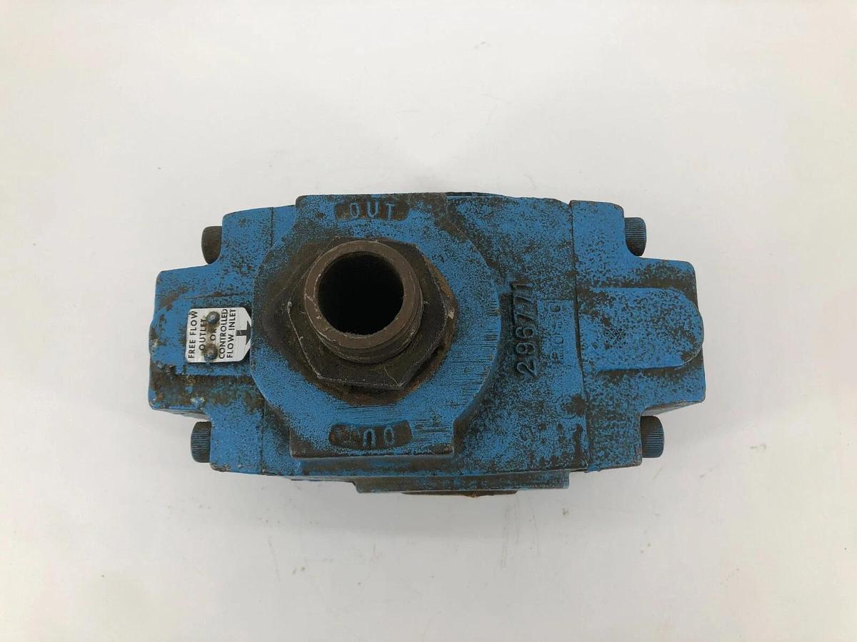 Used Vickers 4CT-10-F-21 Pilot Operated Check Valve 626542