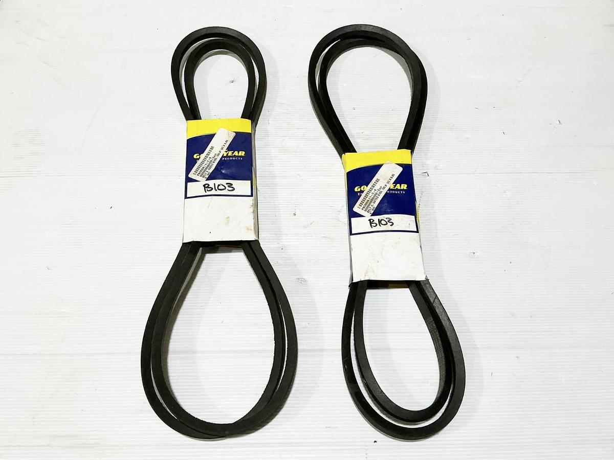 New Lot of 2 GoodYear B103 HY-T Belt 106" Length 21/32" Width - No Box