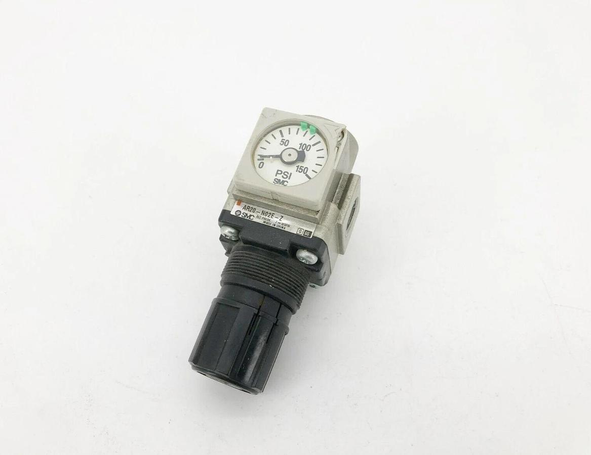 New SMC AR20-N02E-Z Pneumatic Regulator 7-125psi