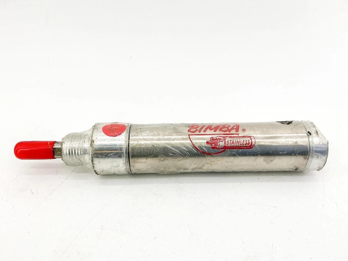 New Bimba MRS-123-D Pneumatic Cylinder 1-1/4" Bore 3" Stroke Stainless Steel