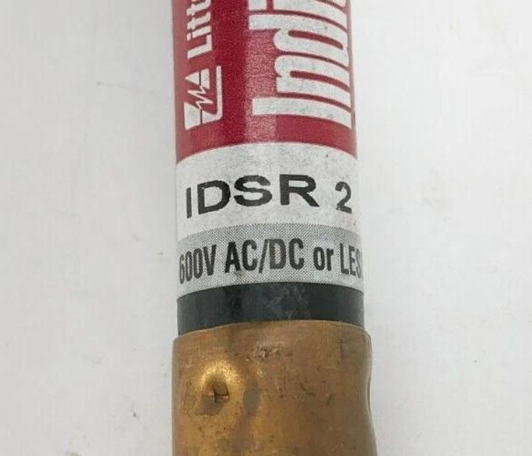 Lot of 4 New Littelfuse IDSR2 Indicator Fuses 600V 2A