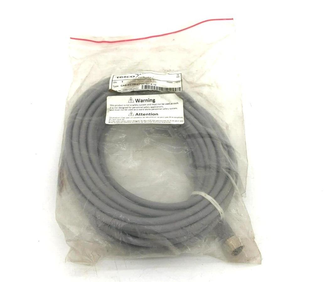 New Telco CAB KV 1212 PVC-GY S 10 Cable for SSR02 Receiver, 12P, 10M, 0301054550