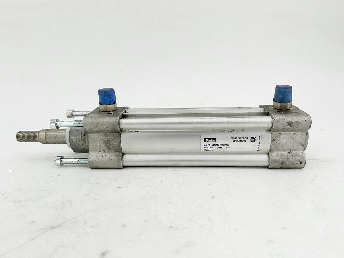 New Parker P1F-S040MS-0100-P025 Pneumatic Cylindr 10Bar PF1 Series - No Box