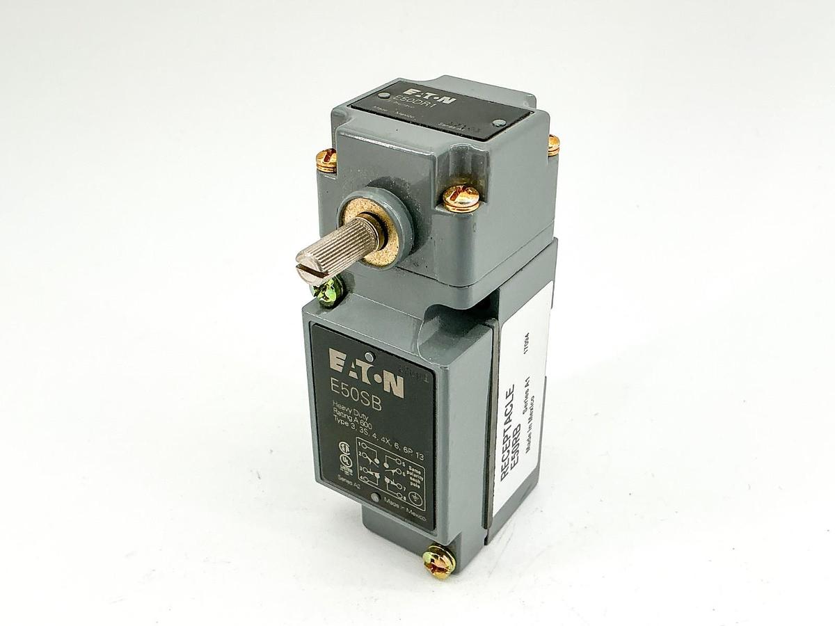 New Eaton E50BR1 Heavy Duty Limit Switch E50SB E50DR1 E50RB - No Box
