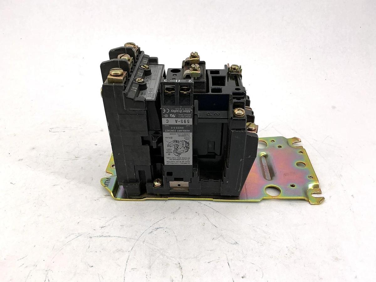 Used Allen Bradley 509-BOD Series B Starter 110/120V 50/60HZ