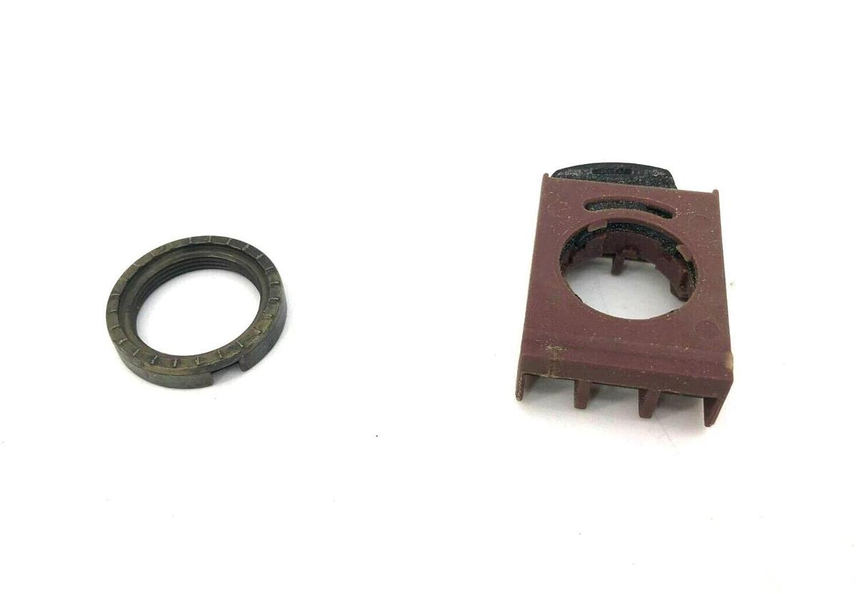 New GE General Electric P9SET4RL1 Mushroom Pushbutton