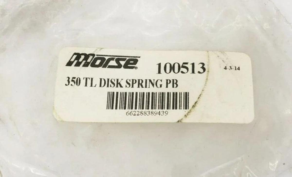 New Morse 100513 Torque Limiter Disk Spring 350 TL