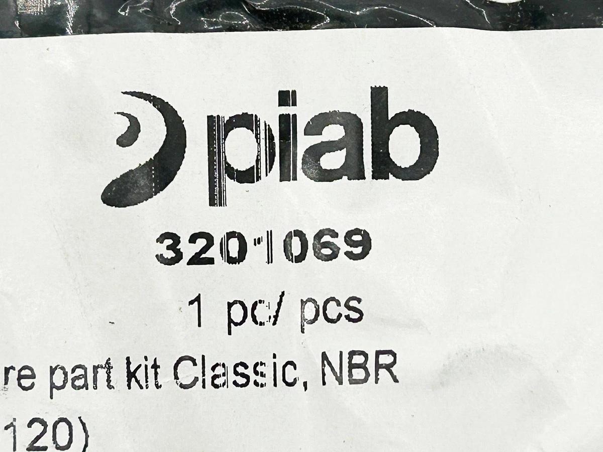 New Piab 3201069 Spare Part Gasket Kit Classic NBR 25-120