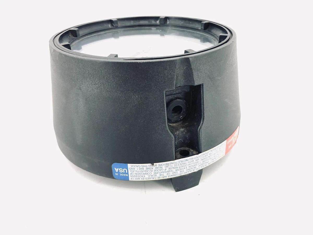 Used WIKA 9834826 Process Gauge 4.5 Dial 1/2 NPT Connection 0 to 60 Psi