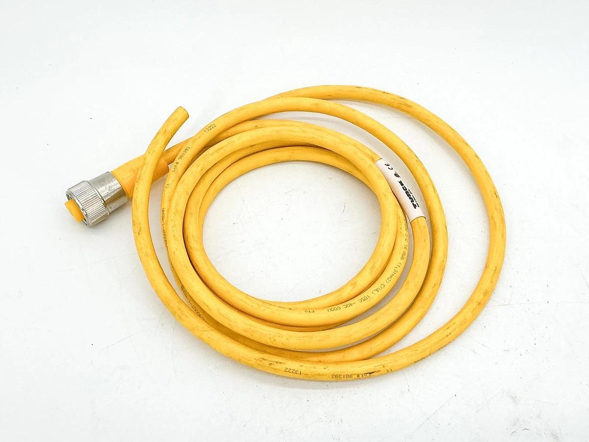 Used "Turck RKV 26D-6M Mini-Fast Cordset 2 Pin U-32765 "