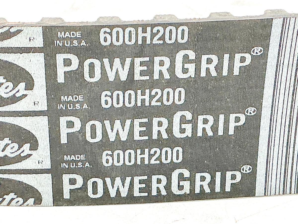 New Gates 600H200 PowerGrip Timing Belt 120 Teeth 60" Length 9257-3412